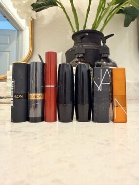 NEW Bundle of 7 lipsticks from NARS, Lancôme, Clinique, Revlon